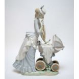 Lladro figure group of 'Baby's Outing'