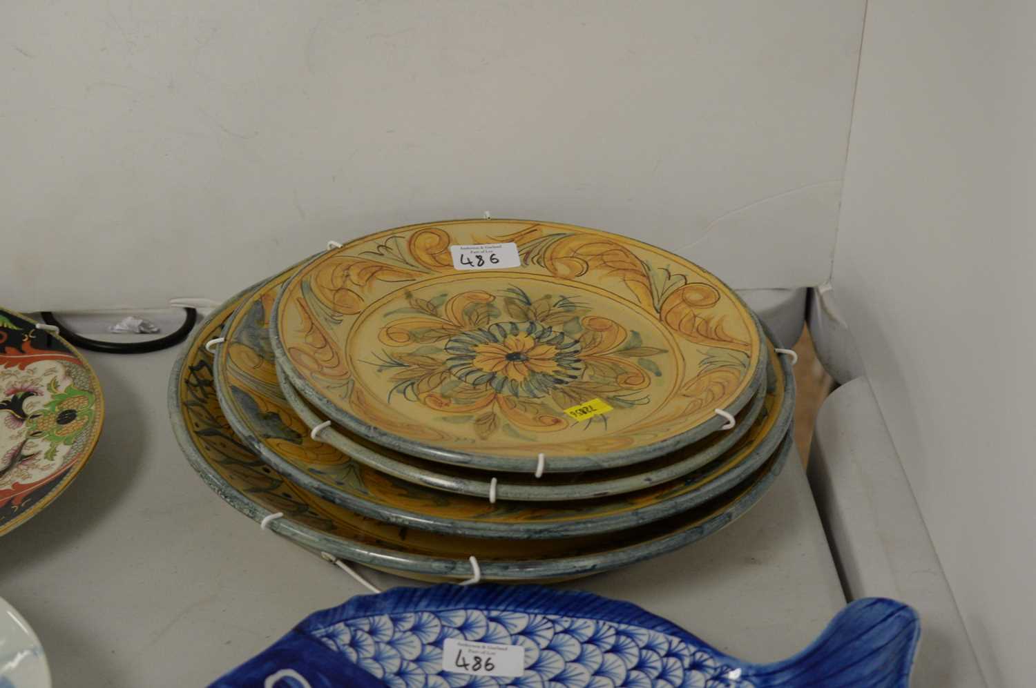 Selection of decorative plates and other items - Image 2 of 5