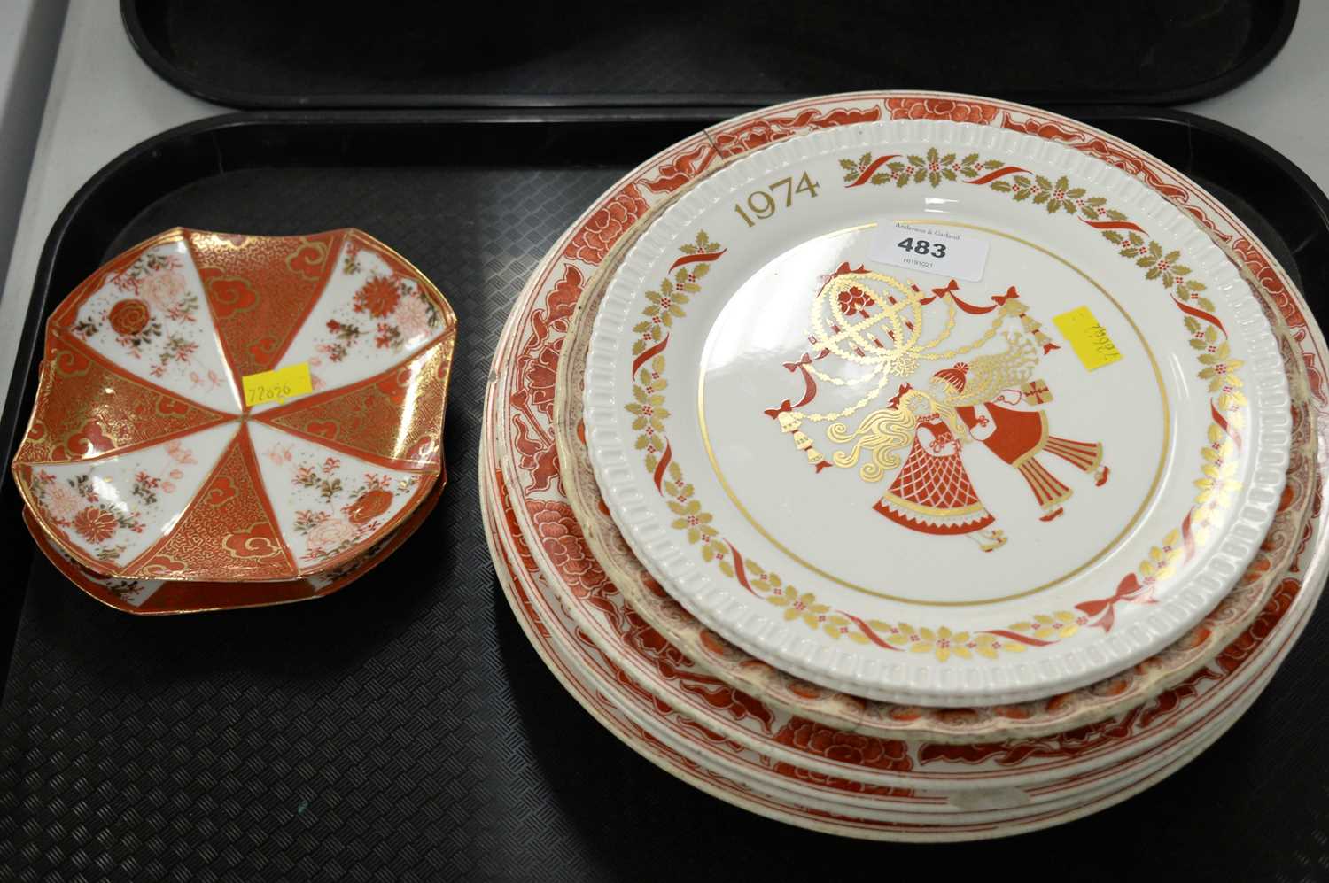 Selection of decorative plates and other items - Image 4 of 5