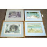 After Russel Flint - offset lithographs.