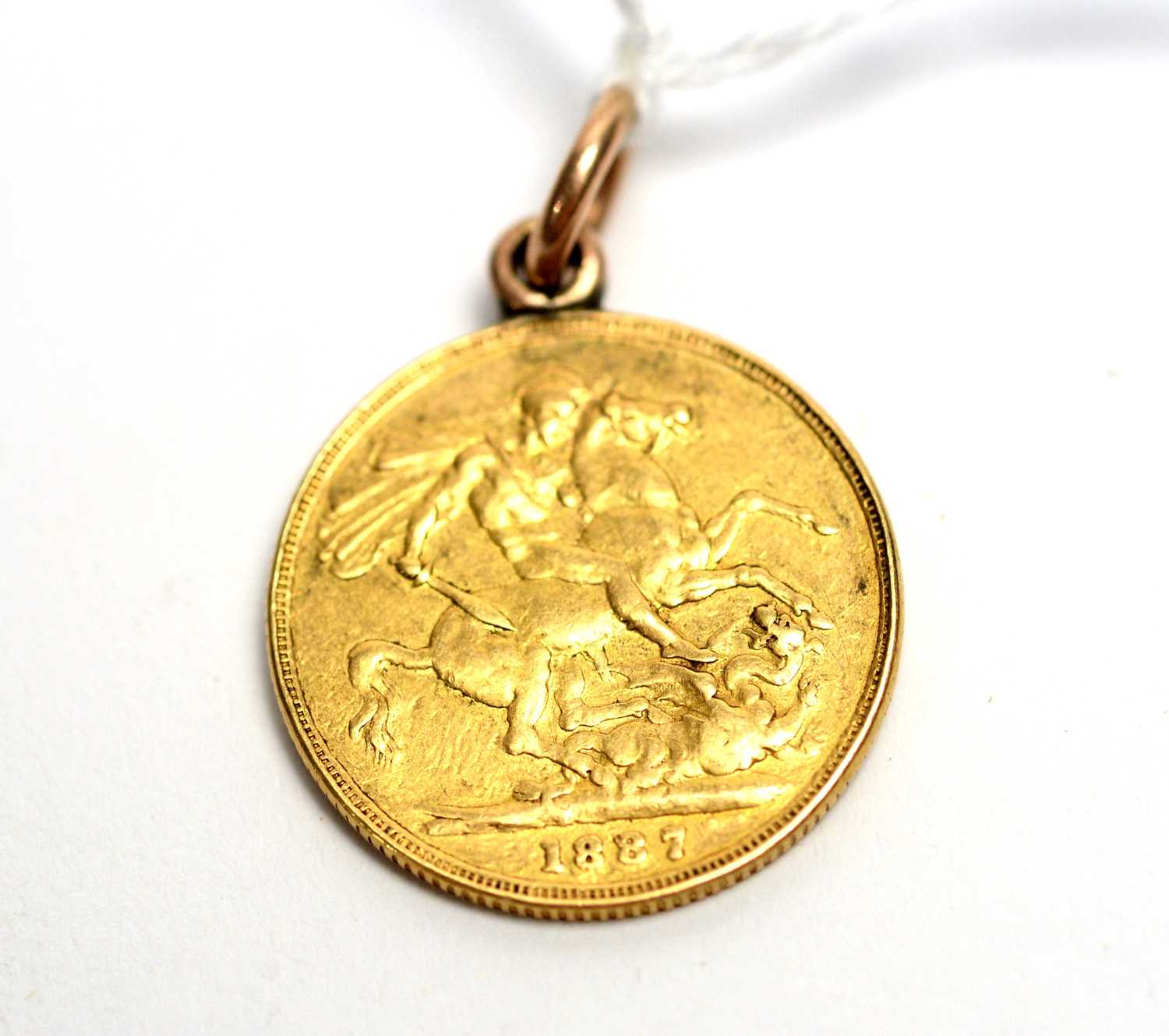 A Queen Victoria gold sovereign,