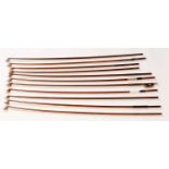 11 Violin bows for repair