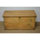 19th Century pine chest