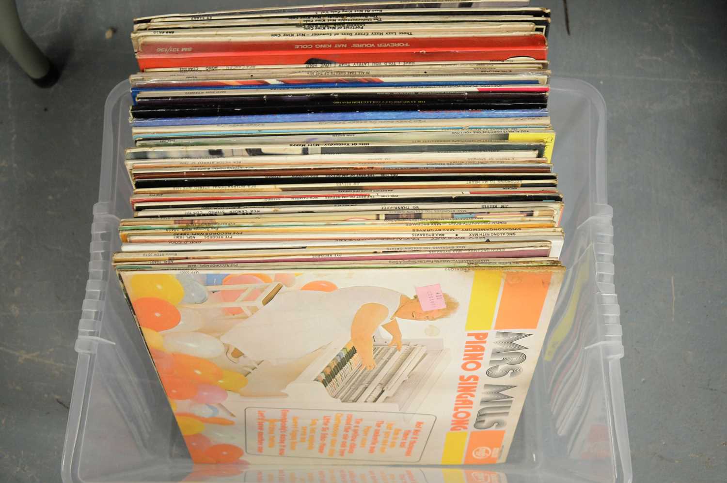 Selection of vinyl LPs