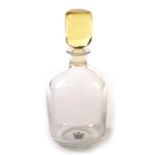 Kosta Boda decanter and stopper