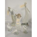 Selection of Lladro figures