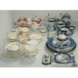 Selection of tea ware including Paragon, Shelley, and others