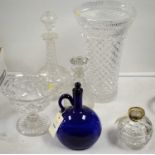 Selection of glass ware