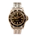 A Gentleman's stainless steel Rolex Oyster Perpetual Submariner ref 5513 wristwatch c1968