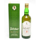 Talisker 8 years old highland single malt whisky