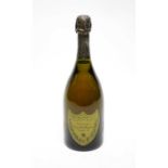 A bottle of Dom Pérignon champagne, 1975