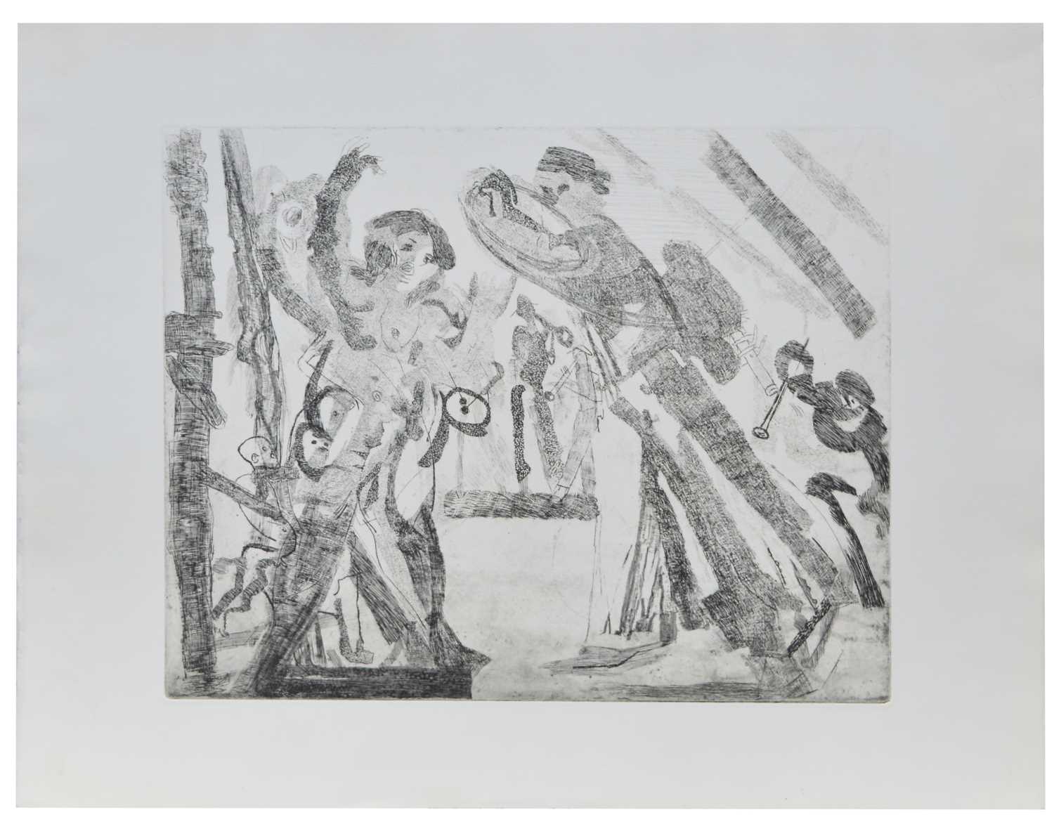 Anthony Gross (1905-1984) - etching