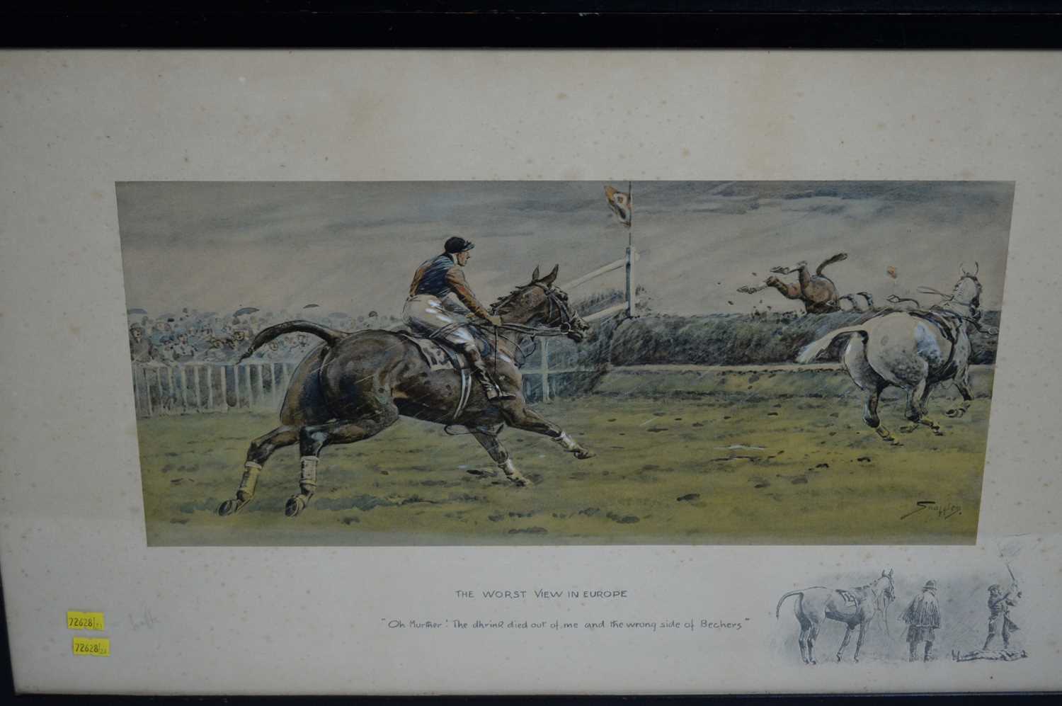 Charles "Snaffles" Johnson Payne (1884–1967) - hand coloured photolithographs - Image 3 of 3