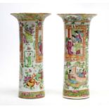 pair of canton vases