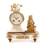 A 19th Century French mantel clock,