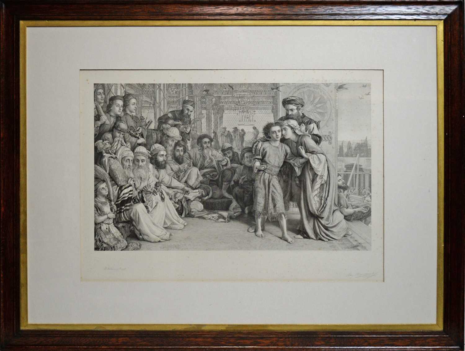 After William Holman Hunt - engraving