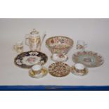 A selection of Royal Crown Derby and other ceramics