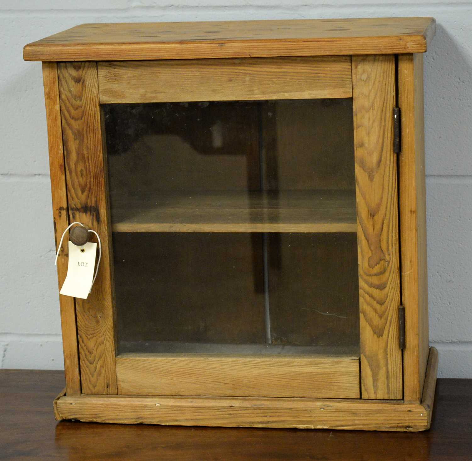 An early 20th Century pine cabinet