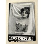 An Ogdens cigarette card album