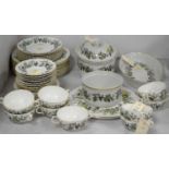 A Royal Worcester 'Lavinia' part dinner service,