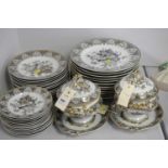 A Wedgwood Pearl 'Moresque' dinner service