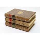 Three volumes of a History of Newcastle and Gateshead, by Richard Welford