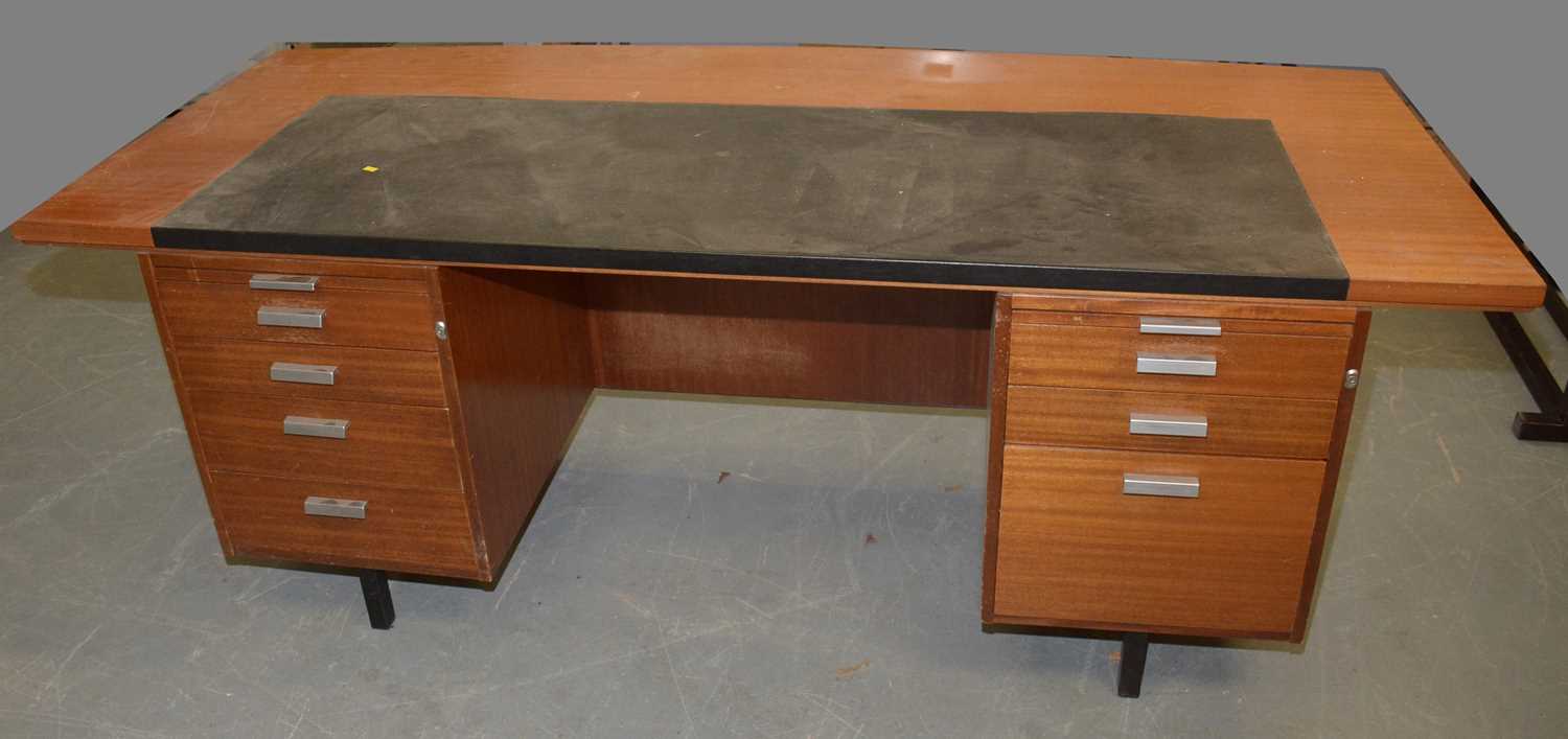 Mid-Century mahogany desk