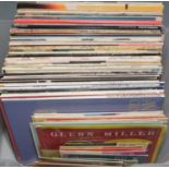 A Collection of Vinyl LPs,