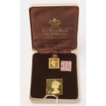 "The British Definitive Stamp Replica Issue" 22ct gold ingots.