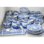 A selection of Copeland Spode's 'Italian' pattern tea and dinner ware