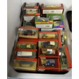 A selection of boxed die-cast model cars