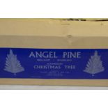 A vintage 'Angel Pine' Christmas tree