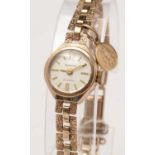 A mid 20th Century lady's 9ct gold cased Regency wristwatch.