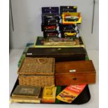 Selection of vintage toys and board games