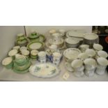 Selection of tea and coffee ware