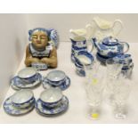 A selection of ceramics and glass ware