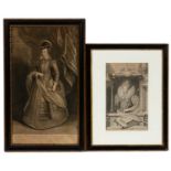 Two engravings of monarchs, including one after Peter Paul Rubens.