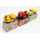 Dinky Toys Heavy Tractor, Dumper Truck and Euclid Rear Dumper Truck