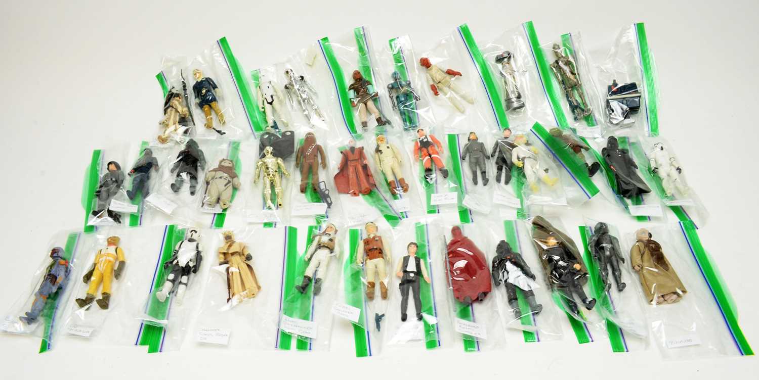 1970/80's Star Wars figures.