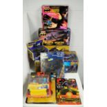 1990's boxed Batman action figures, vehicles, weapons and collectors' items.