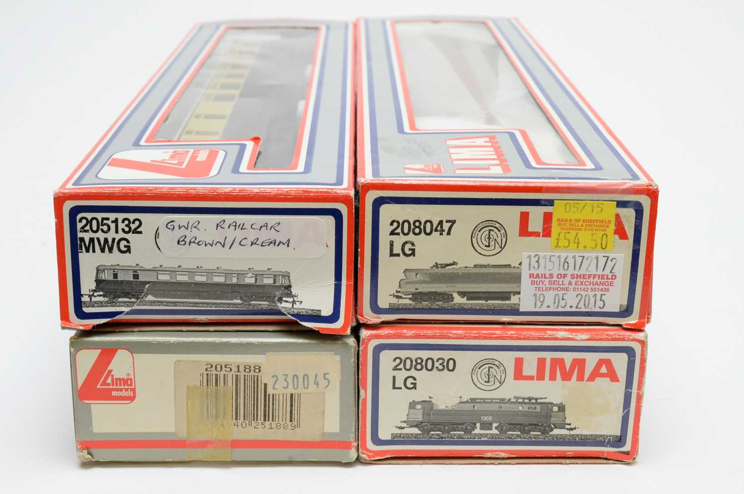 Four LIMA model trains. - Image 2 of 2