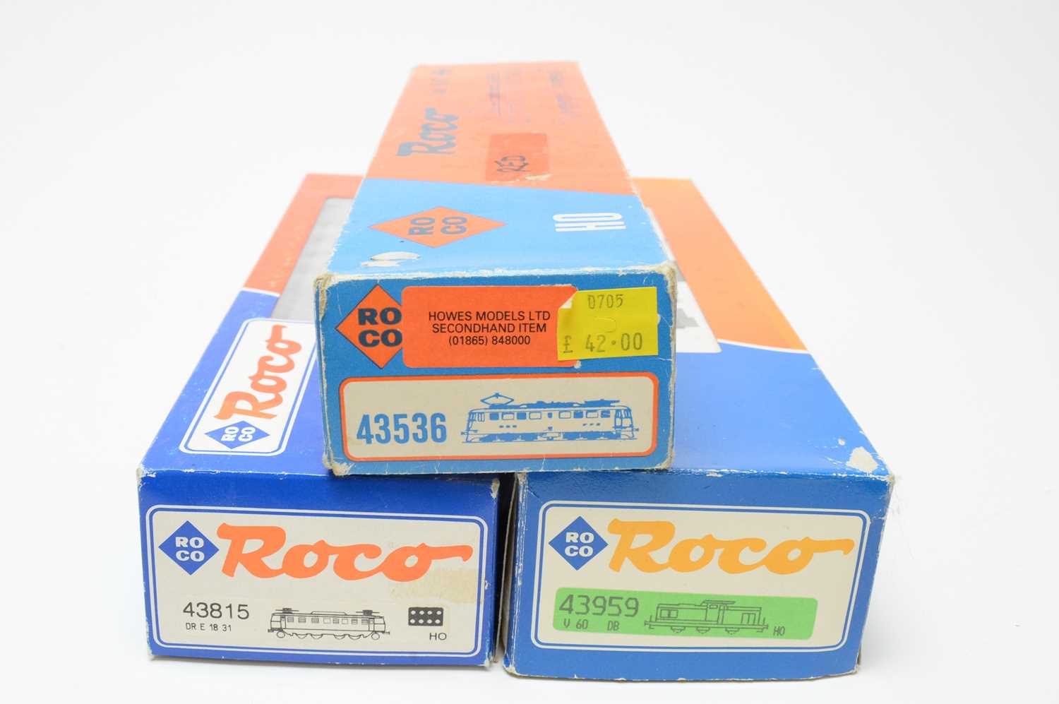 Three boxed Roco HO-gauge trains. - Image 2 of 2