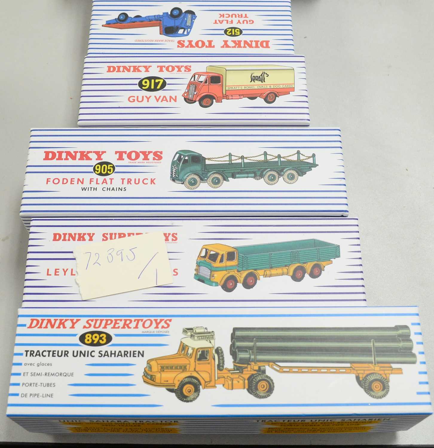 A collection of reproduction Dinky Toys diecast commercial vehicles. - Image 2 of 4