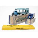 Dinky Toys Guy Van 'Ever Ready', and Pullmore car transporter