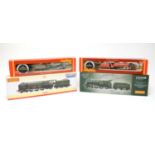 Four boxed Hornby 00-gauge locomotives.