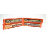 Four Hornby 00-gauge boxed trains.
