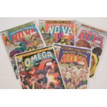 Omega The Unknown, The Man Called Nova. / Fantastic Four.