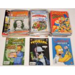 Simpsons Comics and Magazines.