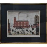 Laurence Stephen Lowry (1887-1976) - 'Mill Scene'