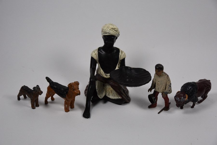 Collection of cold-painted and die-cast figures - Image 6 of 8